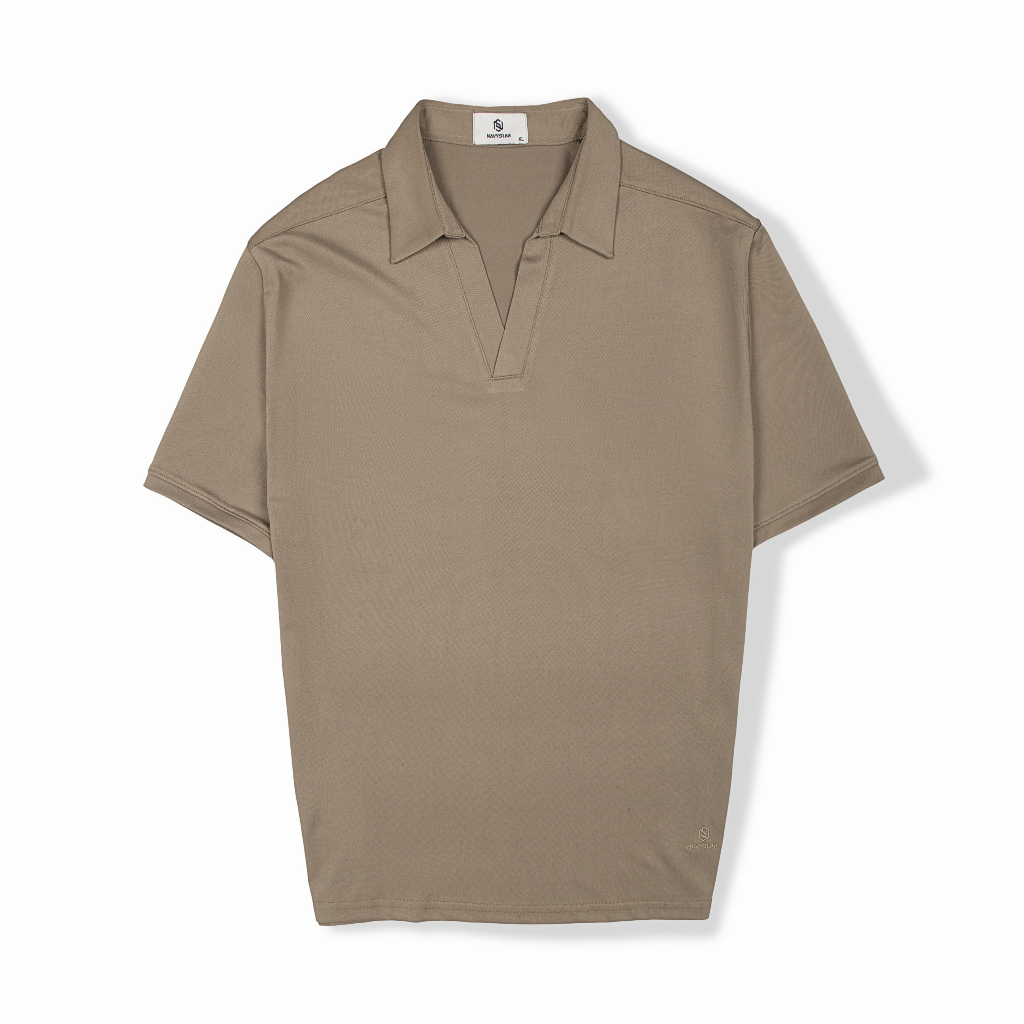 Áo Polo Cổ V Trơn 002 Bigsize Nam