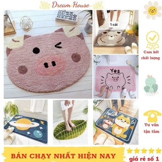   RẺ VÔ ĐỊCH  combo 3 thảm THẢM CHÙI CHÂN LÔNG CỪU 5D thảm trang trí  lau chân chống trượt mềm mại siêu 