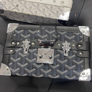 Túi Hộp Trunk EDMOND MASION MONOGRAM đeo chéo EDM size 20cm