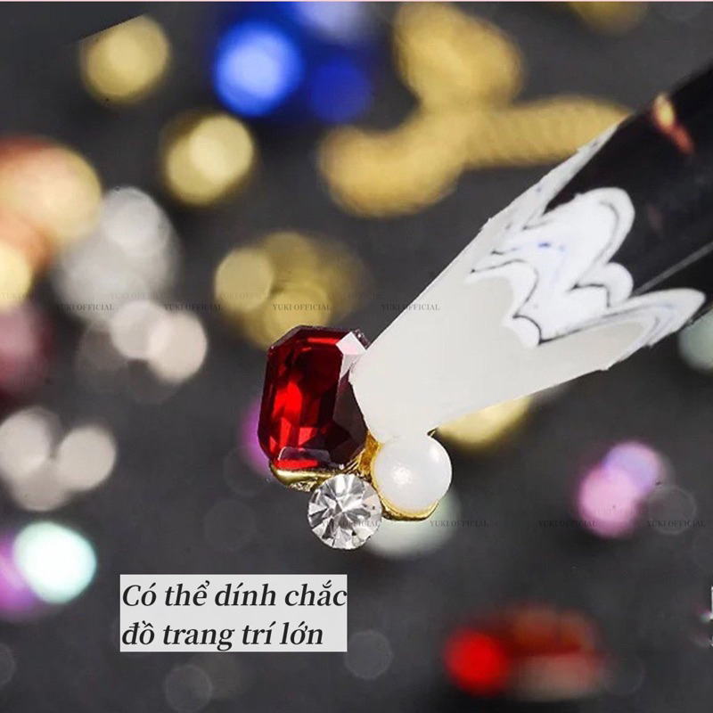 Chấm đá sáp - bút chấm đá chuyên dụng - bút đính đá nail