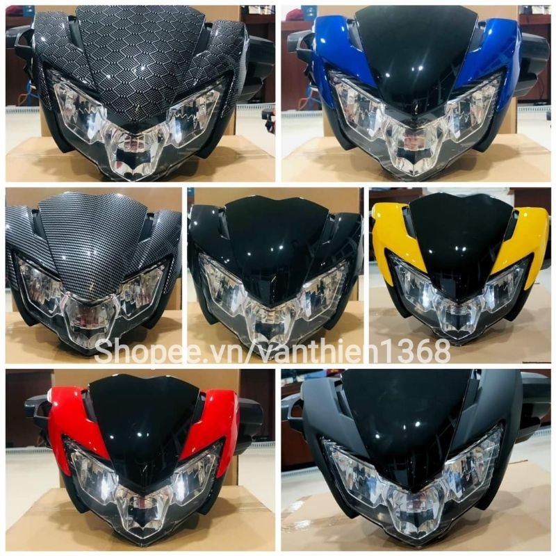 Cụm Đầu Đèn Xe EXCITER 2016->2018 Mod Thành EXCITER 2019