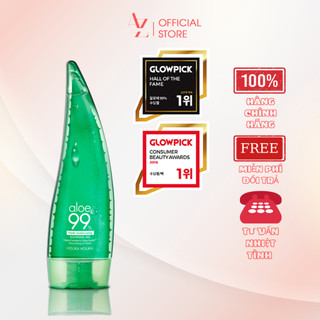 Gel nha đam dưỡng ẩm Holika Holika Hàn Quốc tăng độ đàn hồi se khít lỗ chân lông giúp làn da mềm mịn 250ml