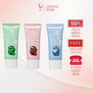 Kem BB HOLIKA HOLIKA trang điểm chống nắng dưỡng ẩm Petti SPF PA++ 30ml [Among Us limited edition]