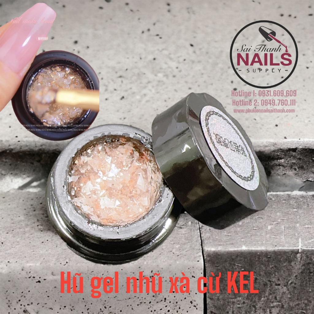 Hũ gel nhũ xà cừ KELSEY