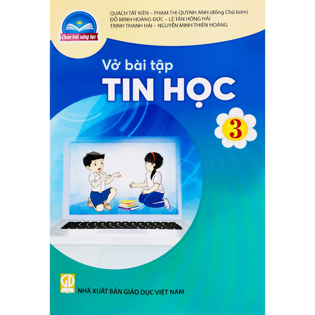 Sgk vở bài tập tin học lớp 3 chân trời sáng tạo kèm nhãn vở bút chì