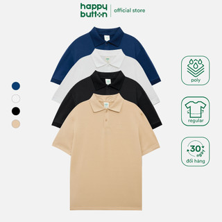 Áo Polo Nam Thêu Tennis - vải cá sấu poly, form slim fit - Happy Button