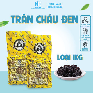  Trân châu đen hucha gói 1kg nguyên liệu Hucha 