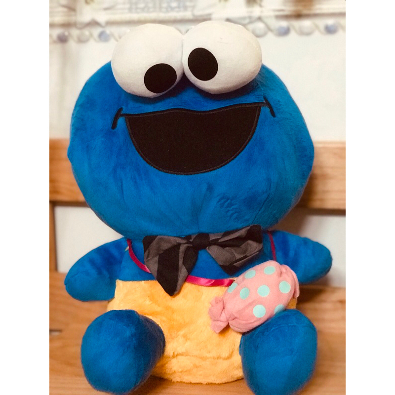 Gấu bông Cookie Monster - bạn Elmo ôm kẹo 💞💞💞