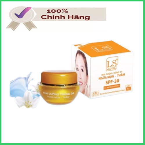 Kem Dưỡng Trắng Da Ngừa Mụn LS 6g