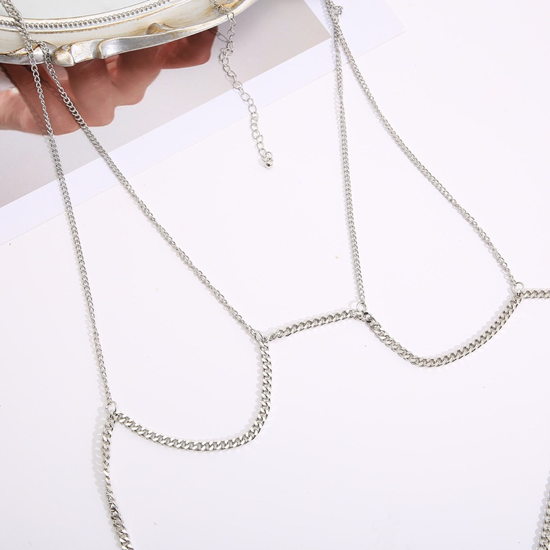 Chuỗi đeo dây cơ thể trang trí áo ngực đính đá quyến rũ thời trang cho nữ angel.house