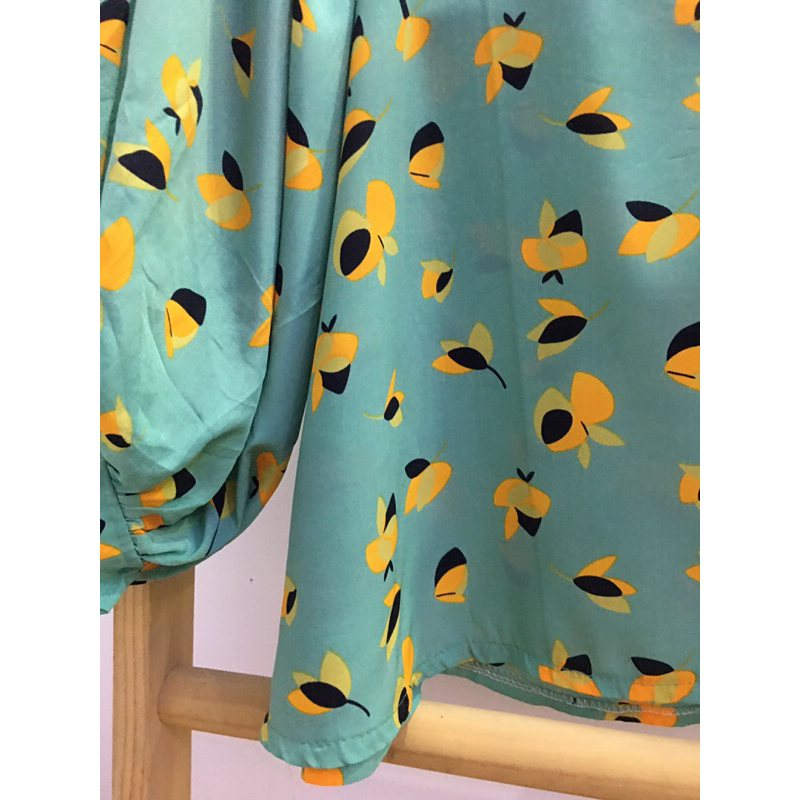 Áo voan tay bồng xinh tươi size M