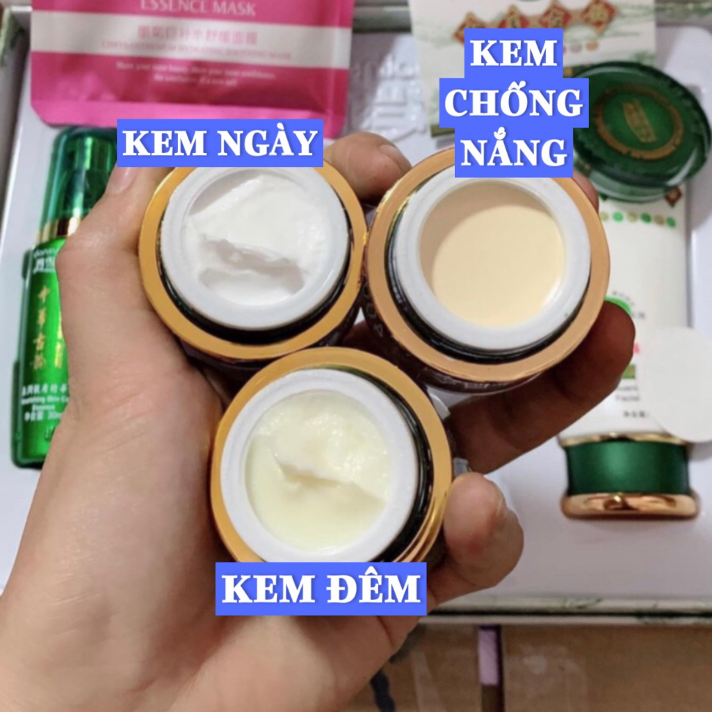 BỘ KEM HOÀNG CUNG XANH 5IN1