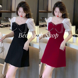 Thời Trang Bigsize Váy Dự Tiệc 50 - 100Kg Vải Cotton Lạnh Cao Cấp Thanh Lịch - A.1099