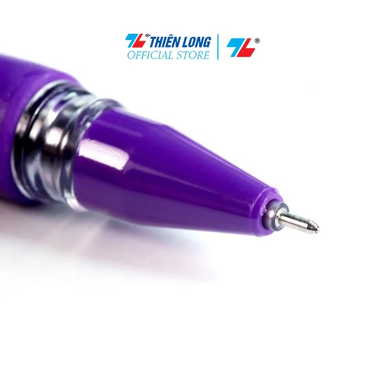 Bút bi gel mực nước GEL08 Thiên Long Sunbeam GEL-08 - Đỏ/Xanh/Đen/Tím