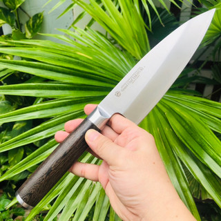Dao lọc xương deba Nhật Takuyuki dài 32cm dày 5mm sắc bén, không rỉ, cầm đầm tay