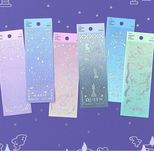 1 Tấm hình dán sticker bằng PVC trong suốt dùng để trang trí