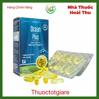 Ocean Plus - Omega 3 - Bổ sung Omega 3 giúp sáng mắt, tăng thị lực, tốt cho tim mạch, xương khớp