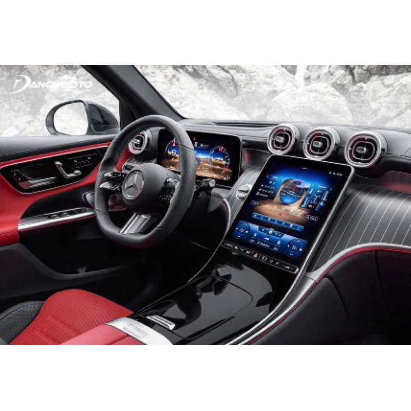 Cường lực bảo vệ màn hình Mercedes GLC300,C-Clas,S-class 2023,tấm cường lực nano ppf bảo vệ màn hình Mercedes GLC300
