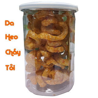 Da heo cháy tỏi rồng con - cay cay, giòn rụm