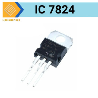 7824 ic nguồn ổn áp lm7824 chân cắm dip 24v hàng chính hãng mới