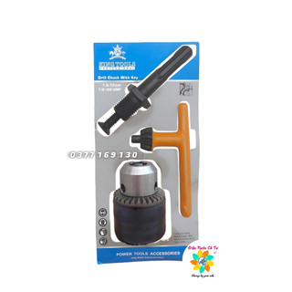 Đầu kẹp mũi khoan 13ly - đầu măng ranh 13mm Kingtools