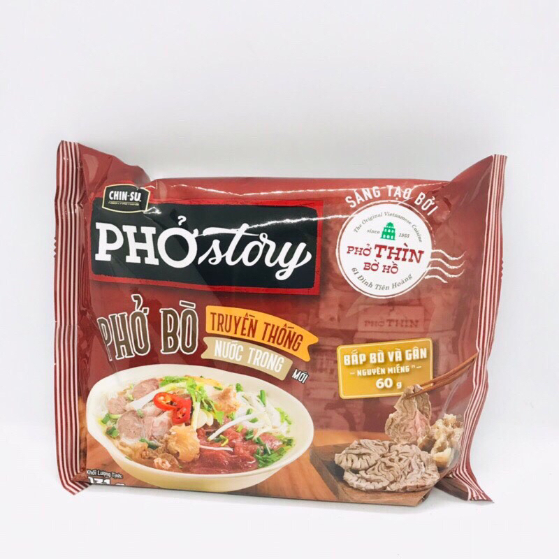 Phở Thìn Bờ Hồ Story Chinsu vị bò gói