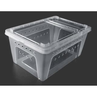 33cm x 23cm x 15cm | hộp / thùng nuôi nhện, bò cạp, rùa cạn, chuột, ếch, rắn, lưỡng cư