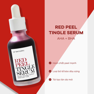 Tinh chất peel da SONATURAL Red Peel Tingle Serum 35ml