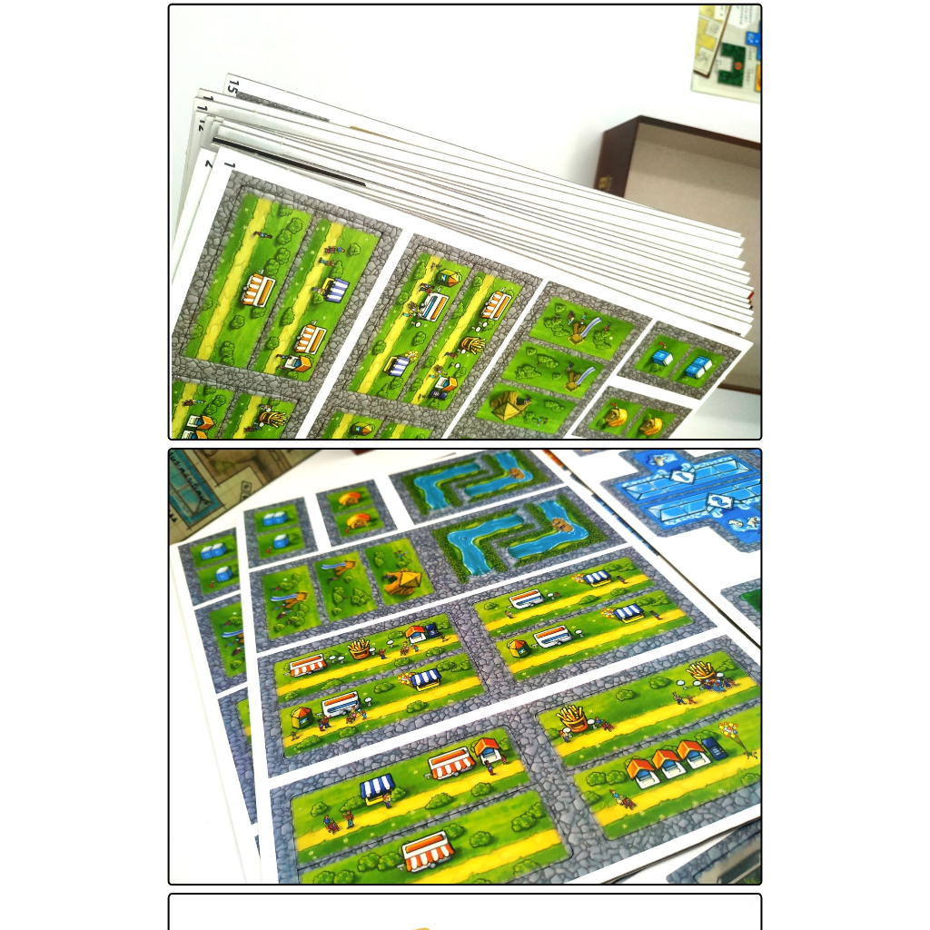 Barenpark - boardgame lắp mảnh xây dựng sở thú BAREN PARK