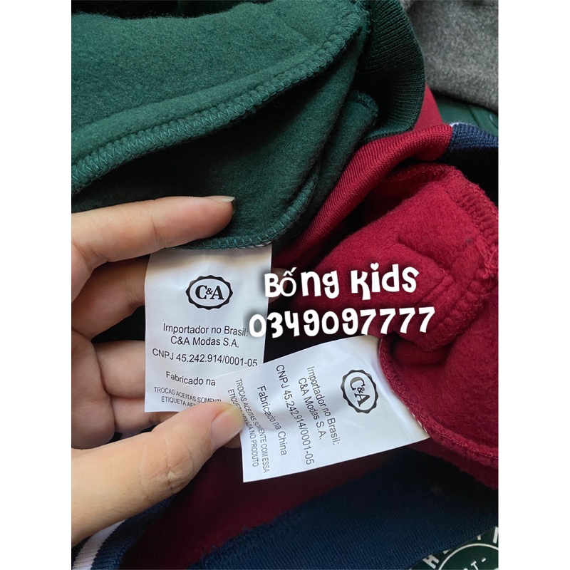 Áo Bomber Bé Trai Thêu Logo Ngực Palomino C&A