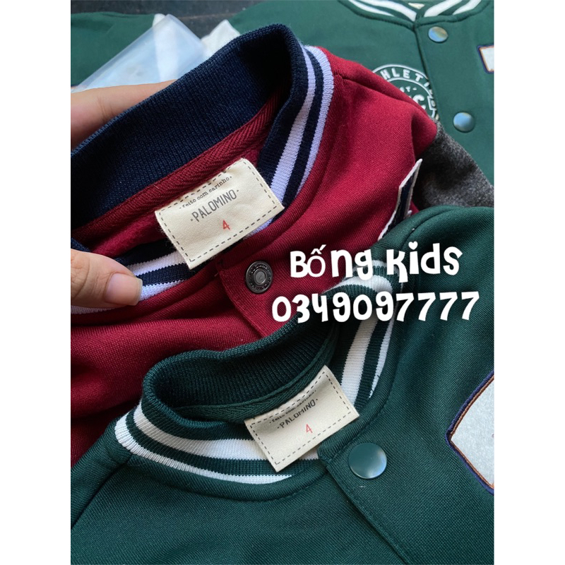 Áo Bomber Bé Trai Thêu Logo Ngực Palomino C&A