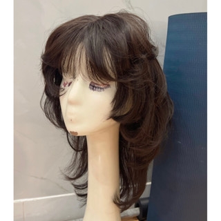 TÓC BỘ NGUYÊN ĐẦU mullet tomboy xoăn- CẮT LAYER ĐUÔI CÁ SIÊU HOT. Hàng sẵn. tặng lưới