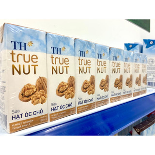 Lốc 4 hộp sữa hạt TH True Nut 180ml (hạnh nhân/ mắc ca/ óc chó)