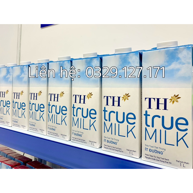 Hộp sữa TH True Milk 1 Lít