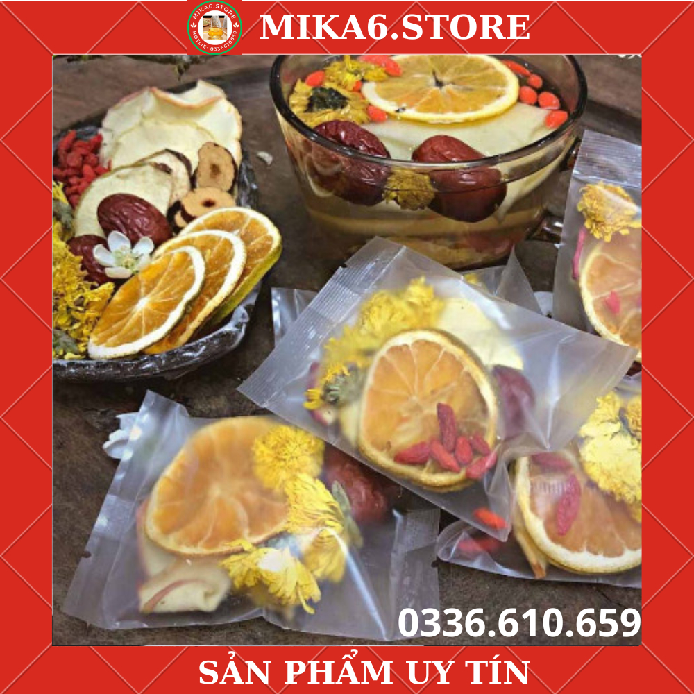 Set 100 Túi đựng bánh cookie/ bánh quy/ trà hoa HÀN NHIỆT nhiều kích thước - MIKA6.STORE