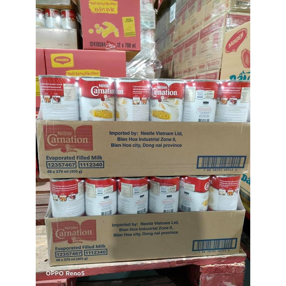 SỮA BÉO CARNATION EXTRA XUẤT XỨ THÁI LAN, VỊ BÉO, THƠM NGẬY