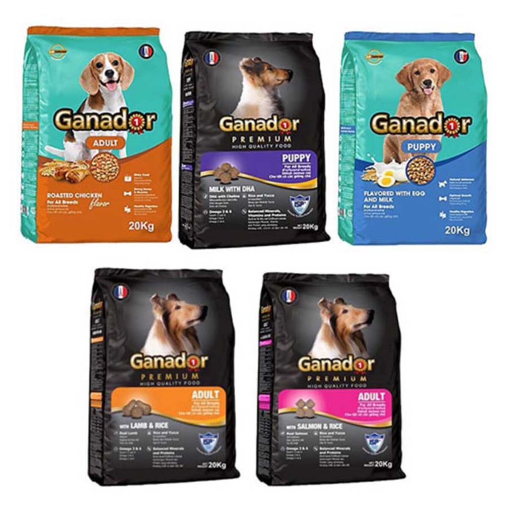 Thức ăn hạt khô cho chó trưởng thành Ganador Adult/ FIB'S/ Apro I.Q 400gr