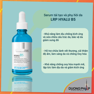 Serum Phục Hồi Da LRP Hyalu B5 30ml