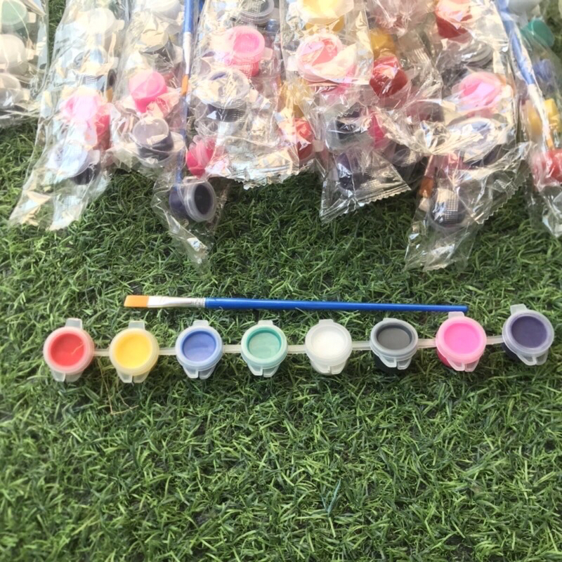 Màu nước tô tượng, màu acrylic tô đẹp