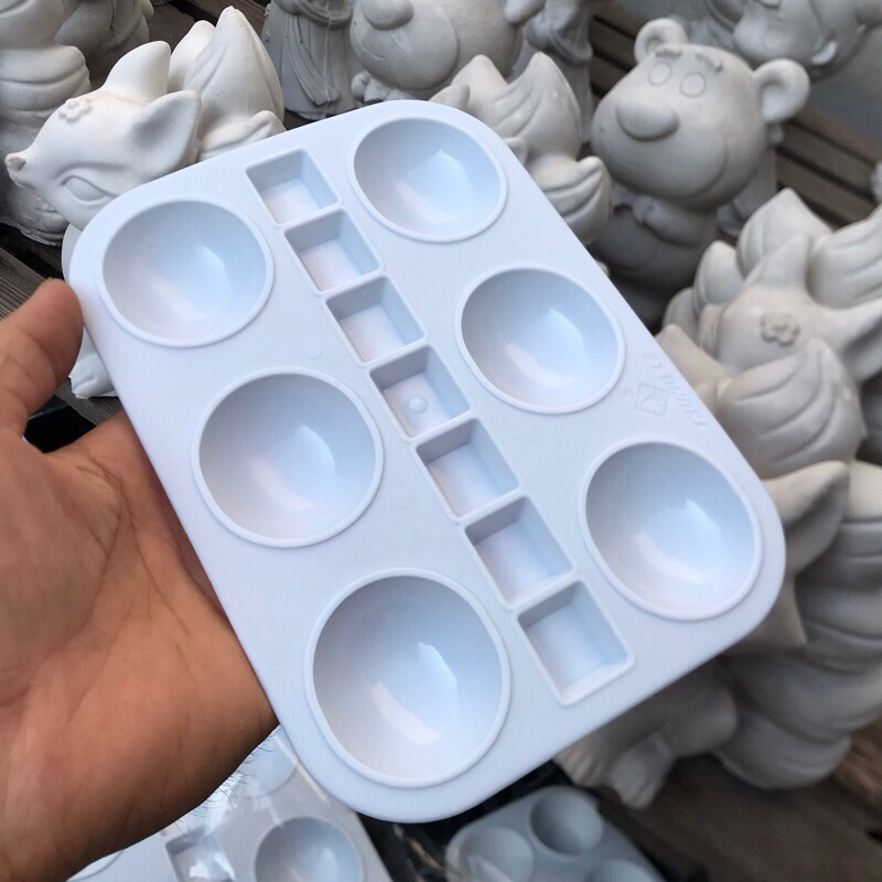 Màu nước tô tượng, màu acrylic tô đẹp