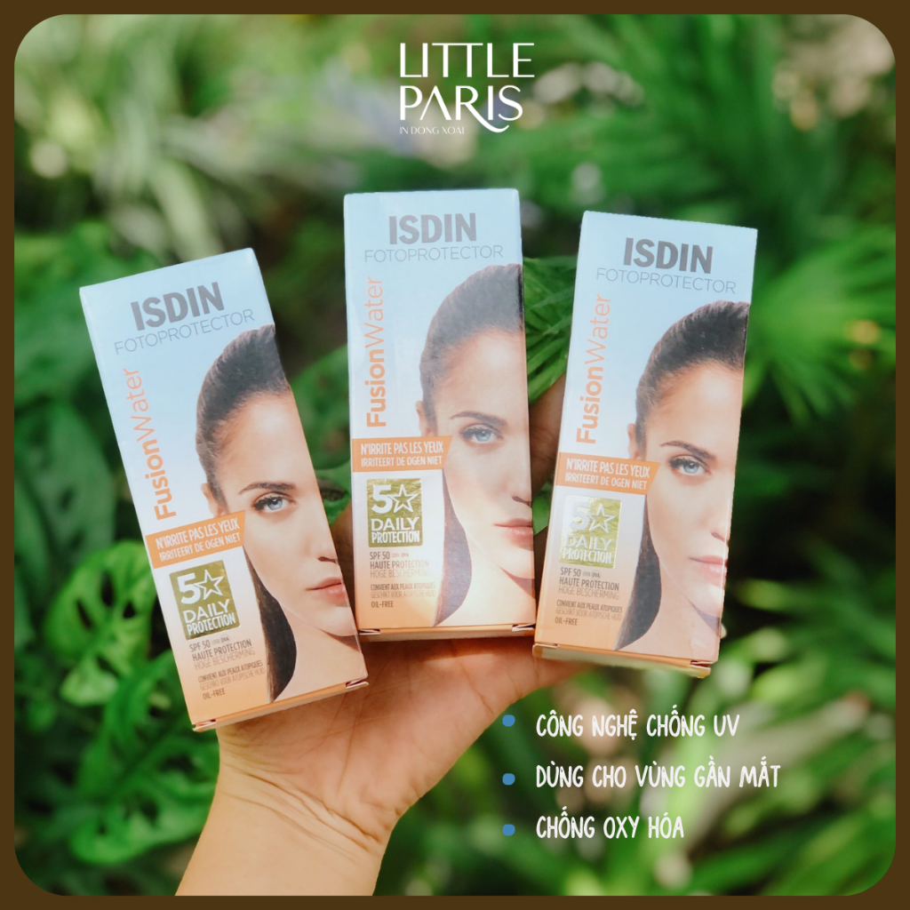 Kem Chống Nắng Isdin Fotoprotechtor Fusion Water Spf 50 50ml