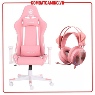 Ghế gaming e-dra hera egc224 pink hàng chính hãng