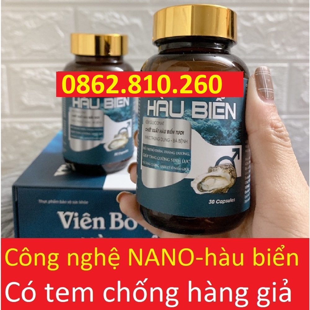 Tinh chất hàu biển ob GrowGreenAz, tăng cường sinh lý nam giới hộp 30v | Hàu oyster