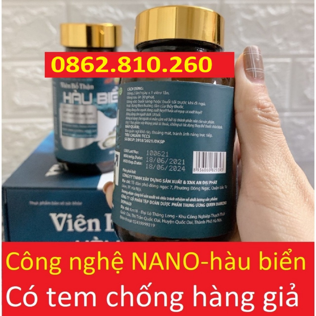 Tinh chất hàu biển ob GrowGreenAz, tăng cường sinh lý nam giới hộp 30v | Hàu oyster