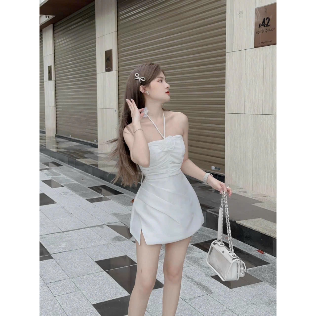 [New] JUM NỮ DỰ TIỆC CHẤT TAPTA CUẨN FORM DÂY CỔ NHẸ NHÀNG THỜI TRANG ( CÓ MÚT, CÓ LÓT TRONG ) | BigBuy360 - bigbuy360.vn