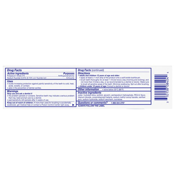 KEM ĐÁNH RĂNG SENSODYNE Extra Whitening HÀNG MỸ