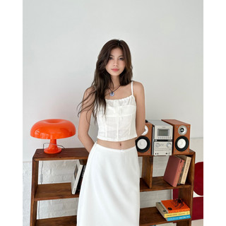 JANET STUDIO • Váy lửng trắng