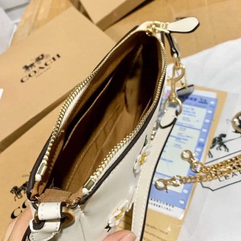 Túi kẹp nách #coach. dây ngọc 20cm chuẩn xịn sò có hộp