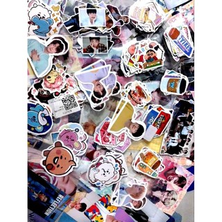 Box mix ( note , stickers, card des,...) BTS - Đọc kĩ mô tả nha