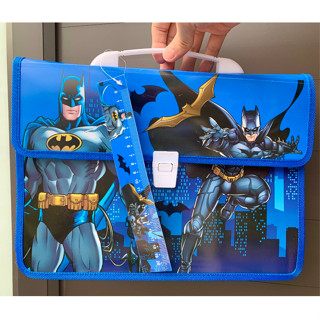  Cặp Học Thêm 2 Ngăn Siêu Nhẹ Cho Bé   Chống Nước + Chống Bụi Bẩn    Cặp Sách In Hình Siêu Anh Hùng Công Chúa 